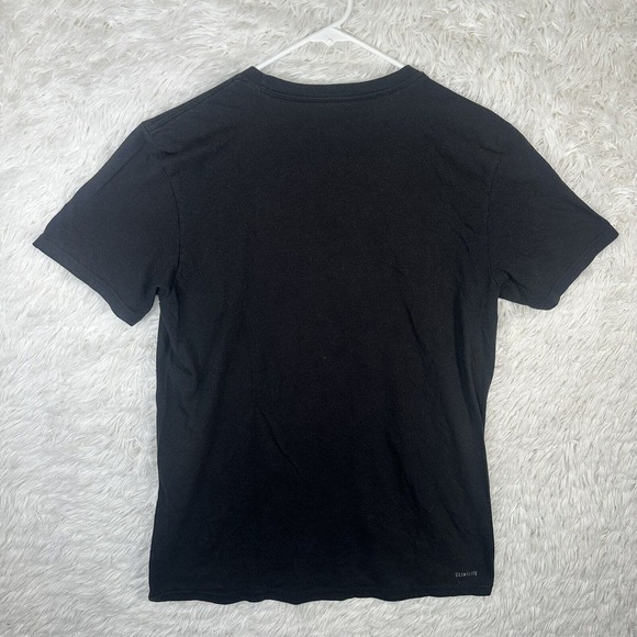 adidas T-Shirt Logo The Go-To Performance Tee Men’s Size M T-Shirt Dark Gray - Picture 5 of 8